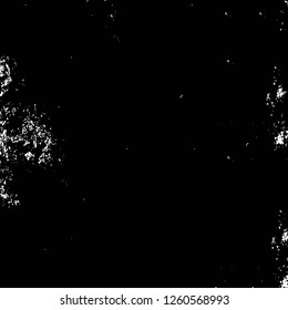 Vector grunge overlay texture. Black and white background