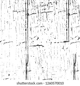 Vector grunge overlay texture. Black and white background
