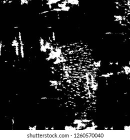 Vector grunge overlay texture. Black and white background