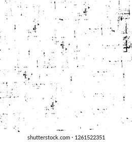 Vector grunge overlay texture. Black and white background