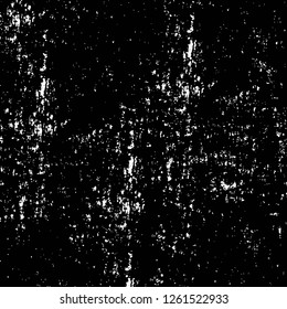 Vector grunge overlay texture. Black and white background