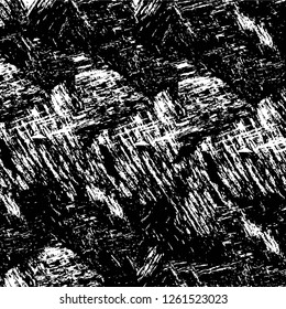 Vector grunge overlay texture. Black and white background