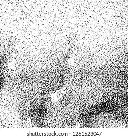 Vector grunge overlay texture. Black and white background
