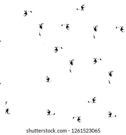 Vector grunge overlay texture. Black and white background