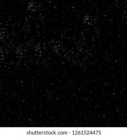 Vector grunge overlay texture. Black and white background
