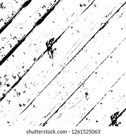 Vector grunge overlay texture. Black and white background