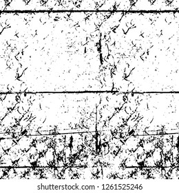 Vector grunge overlay texture. Black and white background