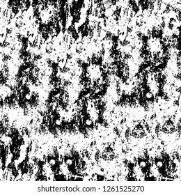Vector grunge overlay texture. Black and white background