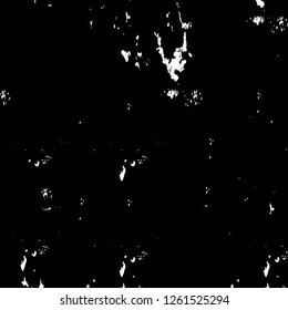 Vector grunge overlay texture. Black and white background