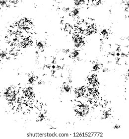 Vector grunge overlay texture. Black and white background
