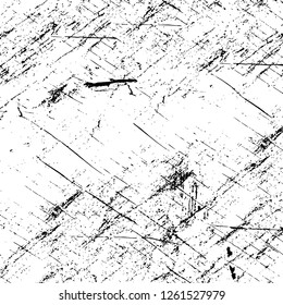 Vector grunge overlay texture. Black and white background