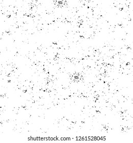 Vector grunge overlay texture. Black and white background
