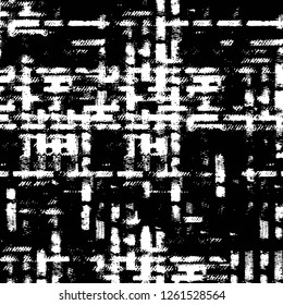 Vector grunge overlay texture. Black and white background
