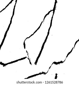 Vector grunge overlay texture. Black and white background
