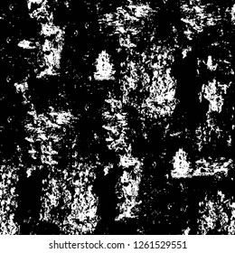 Vector grunge overlay texture. Black and white background