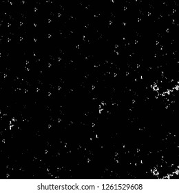Vector grunge overlay texture. Black and white background