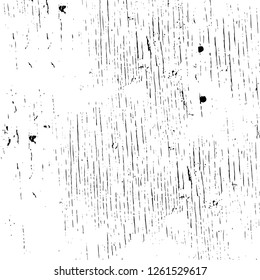 Vector grunge overlay texture. Black and white background
