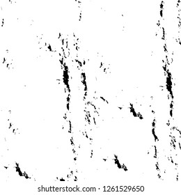 Vector grunge overlay texture. Black and white background