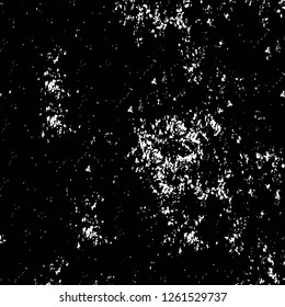 Vector grunge overlay texture. Black and white background