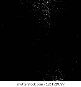 Vector grunge overlay texture. Black and white background