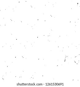 Vector grunge overlay texture. Black and white background