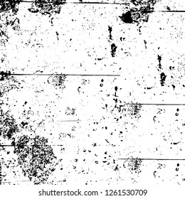 Vector grunge overlay texture. Black and white background