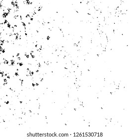 Vector grunge overlay texture. Black and white background