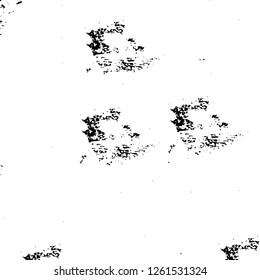 Vector grunge overlay texture. Black and white background