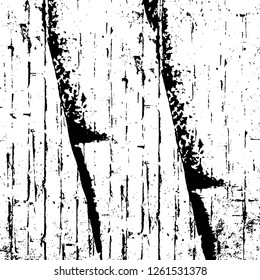 Vector grunge overlay texture. Black and white background
