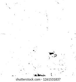 Vector grunge overlay texture. Black and white background