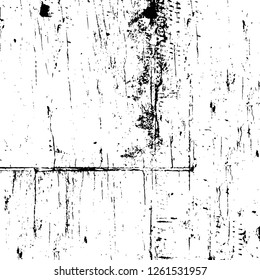 Vector grunge overlay texture. Black and white background