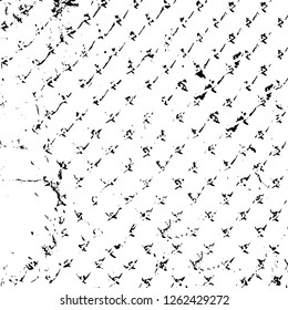 Vector grunge overlay texture. Black and white background