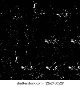 Vector grunge overlay texture. Black and white background