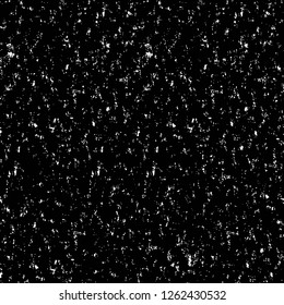 Vector grunge overlay texture. Black and white background