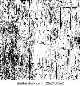 Vector grunge overlay texture. Black and white background