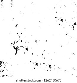 Vector grunge overlay texture. Black and white background