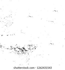 Vector grunge overlay texture. Black and white background