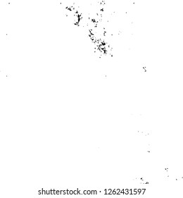 Vector grunge overlay texture. Black and white background