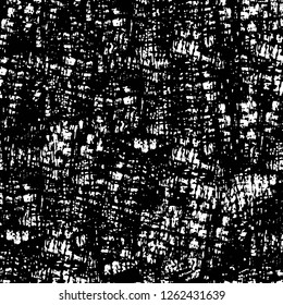 Vector grunge overlay texture. Black and white background