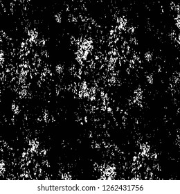 Vector grunge overlay texture. Black and white background