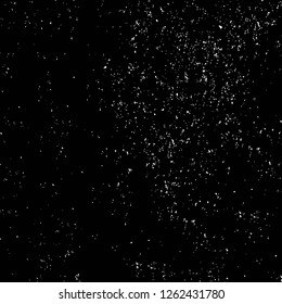 Vector grunge overlay texture. Black and white background
