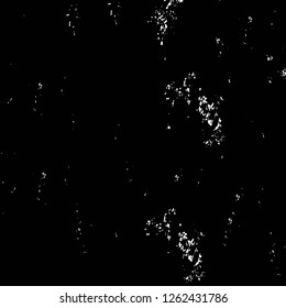 Vector grunge overlay texture. Black and white background