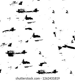 Vector grunge overlay texture. Black and white background