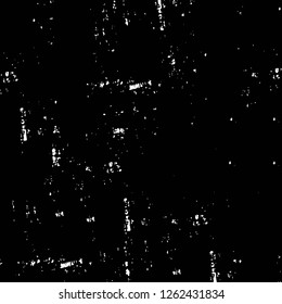 Vector grunge overlay texture. Black and white background