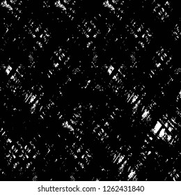 Vector grunge overlay texture. Black and white background