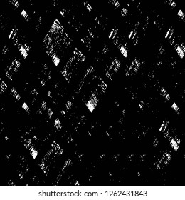 Vector grunge overlay texture. Black and white background