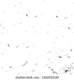 Vector grunge overlay texture. Black and white background