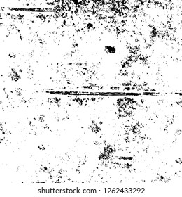Vector grunge overlay texture. Black and white background