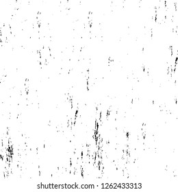 Vector grunge overlay texture. Black and white background
