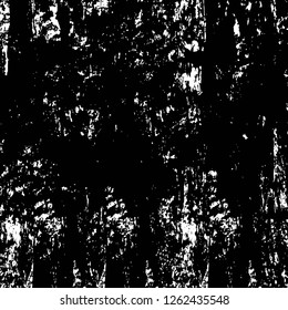 Vector grunge overlay texture. Black and white background